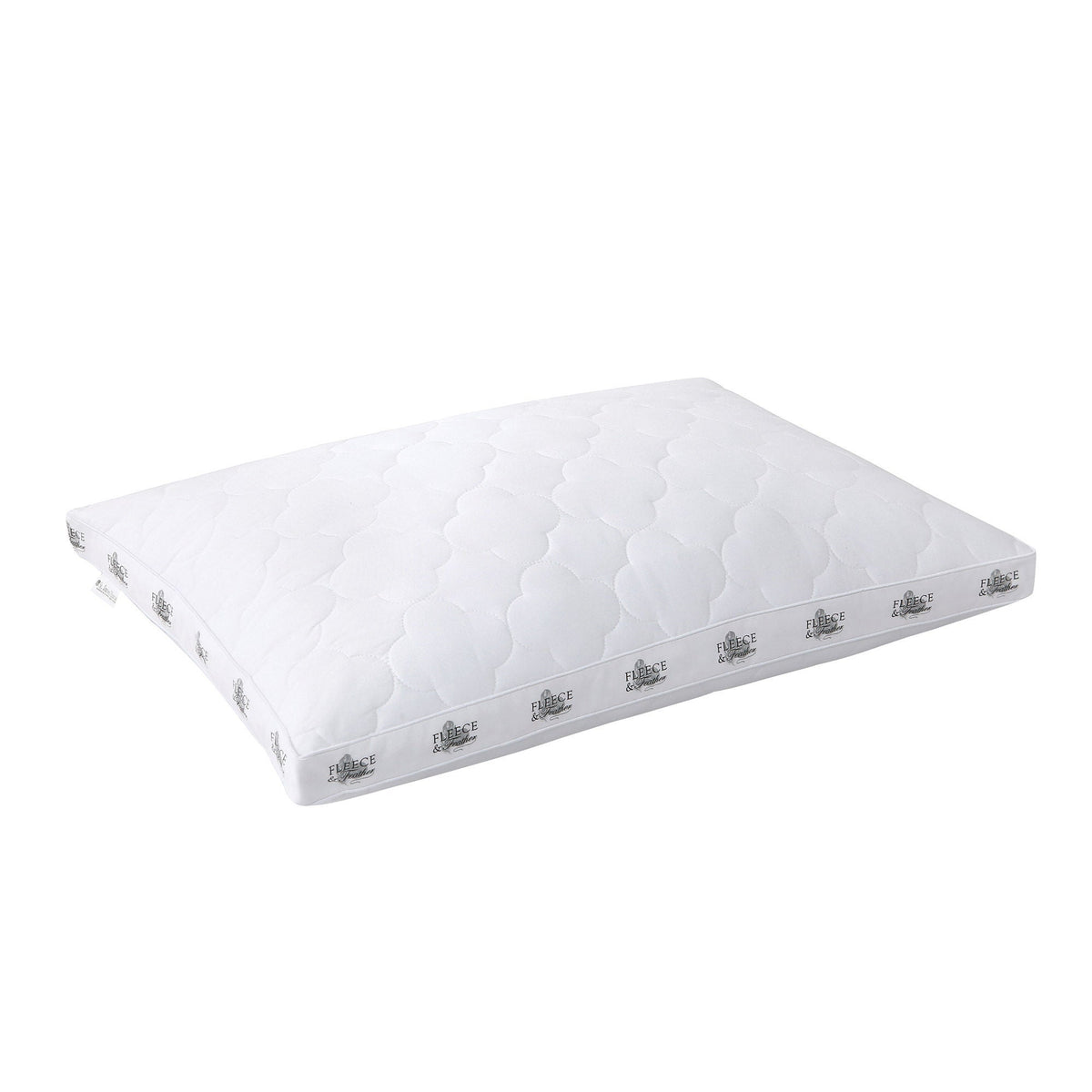 Quilted Wool Blend Surround Pillow