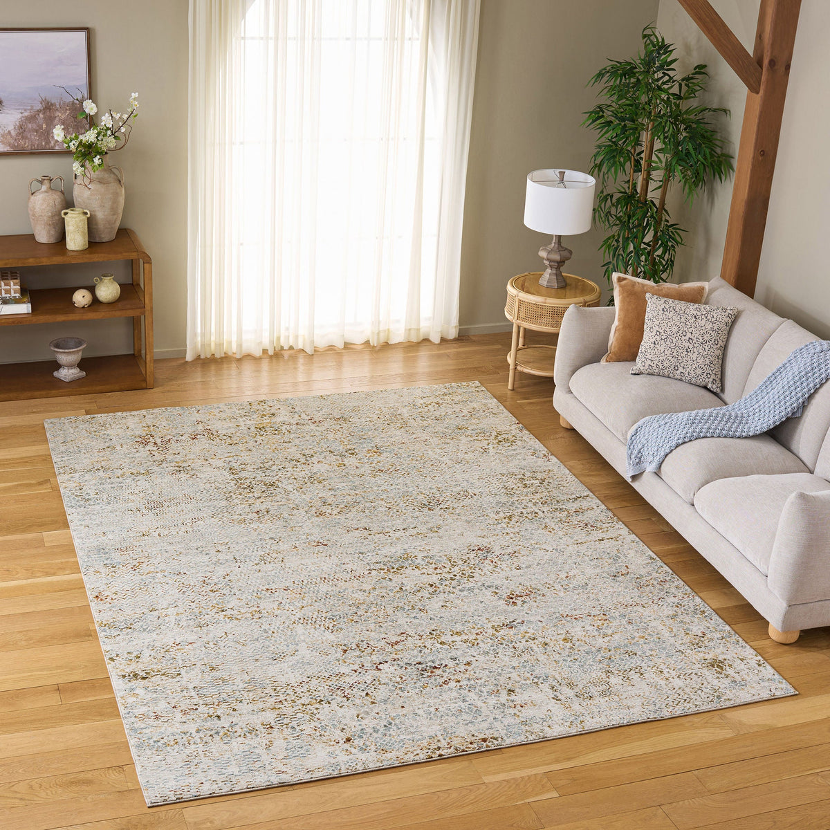 Safavieh Hamilton Area Rug, Blue Gold, 8' x 10'