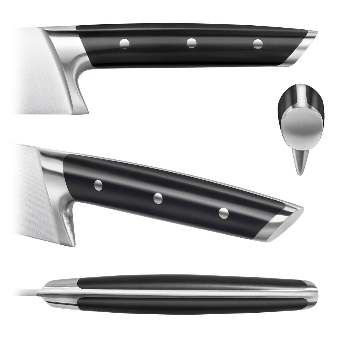 Cangshan TETON Series 14-piece Knife Block Set with Built-In Sharpener