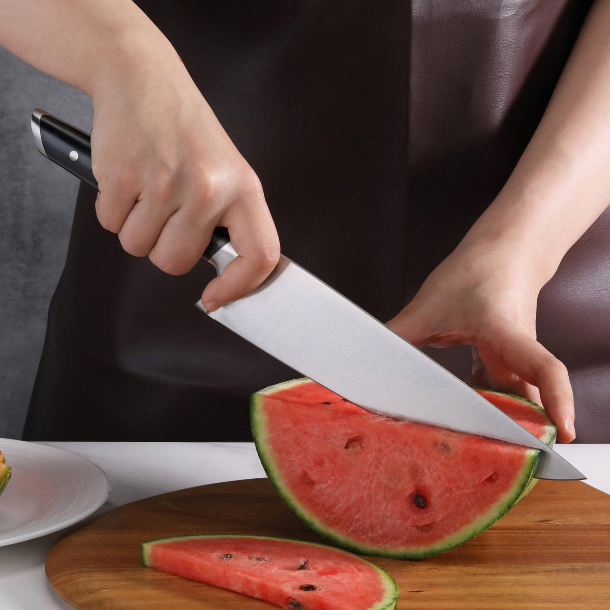 Cangshan TETON Series 14-piece Knife Block Set with Built-In Sharpener
