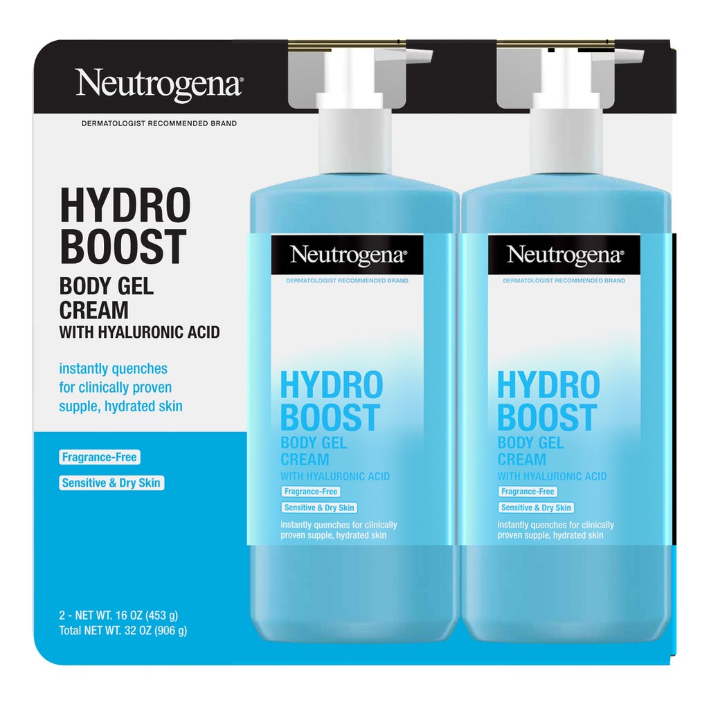 Neutrogena Hydro Boost Body Gel Cream, 16 fl oz, 2-pack - product image