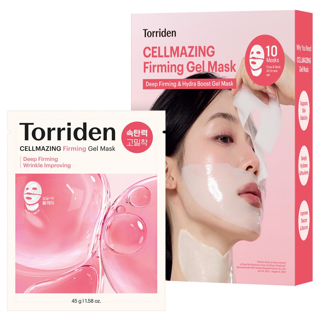 Torriden Cellmazing Firming Gel Mask, 10-pack - product image