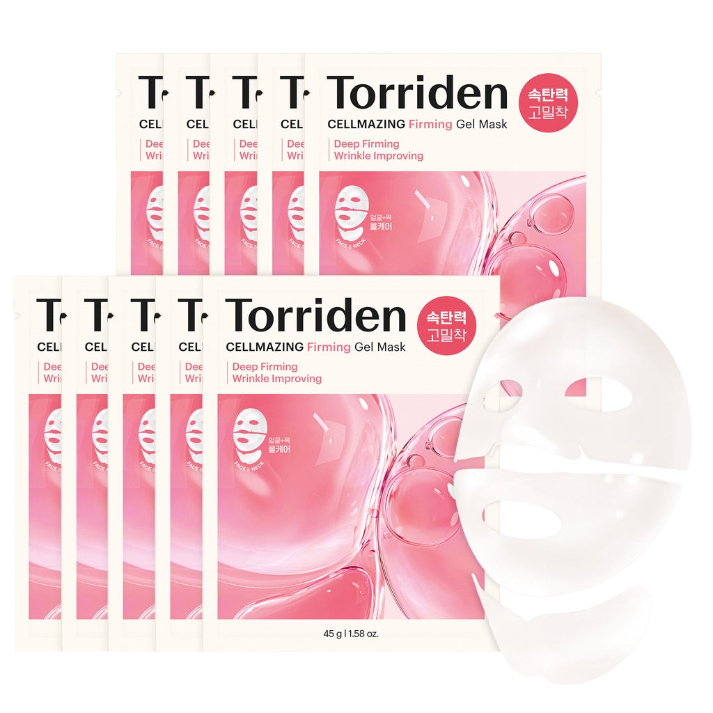 Torriden Cellmazing Firming Gel Mask, 10-pack - product image
