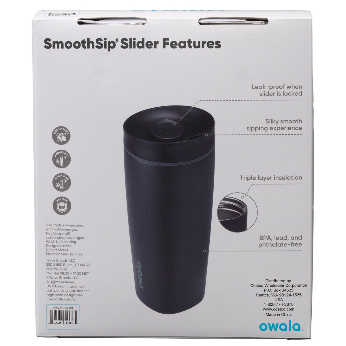 Owala SmoothSip Slider 20oz 2-pack