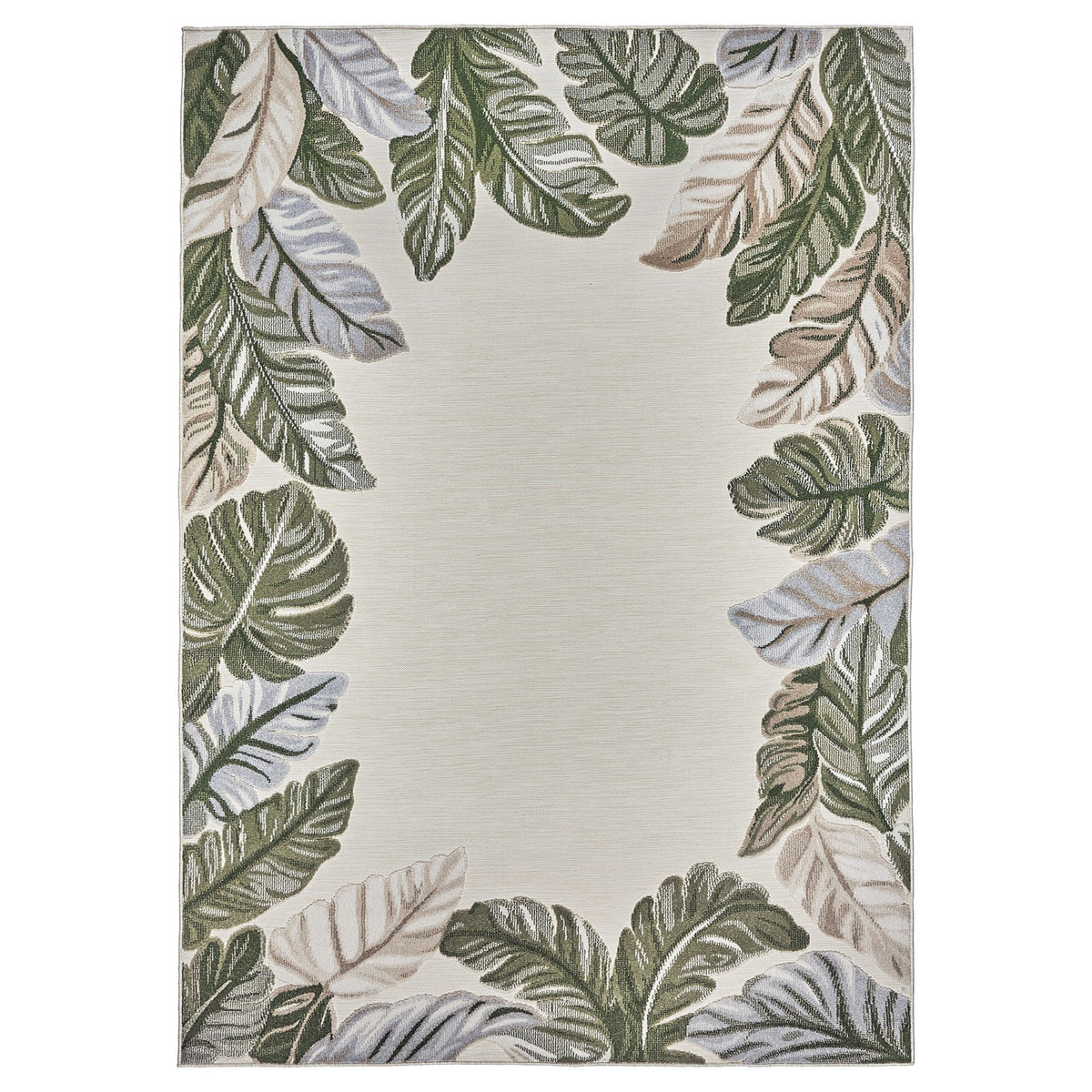 Laguna Indoor/Outdoor Area Rug, Molokai Ivory, 5'3” x 7'