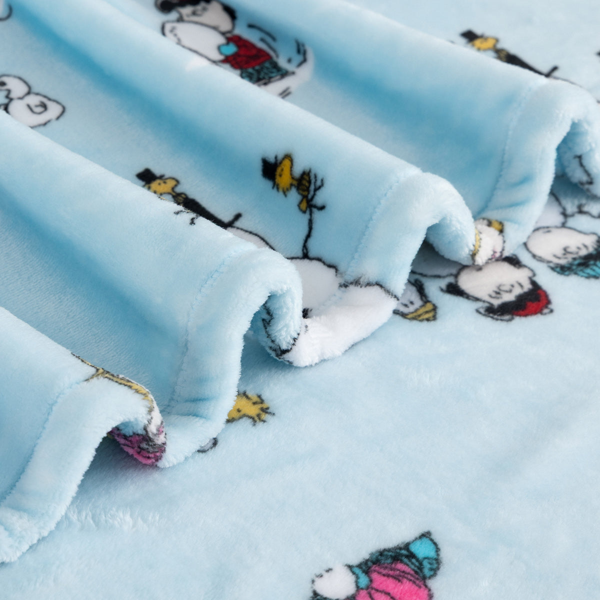 Peanuts Printed VelvetLoft Throw, Holiday 2-pack