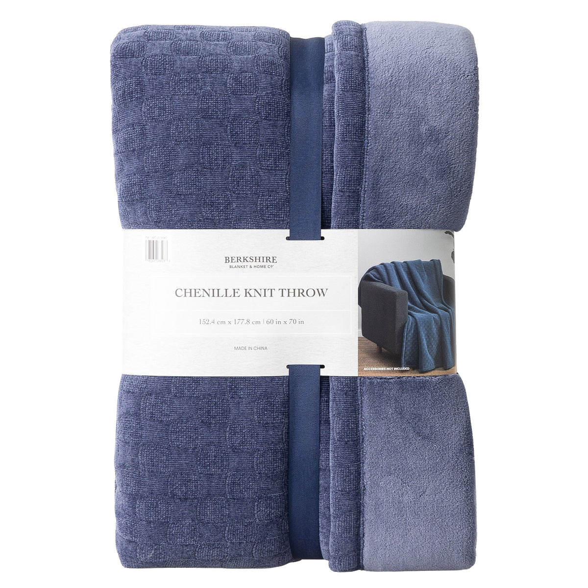 Berkshire Chenille Knit Throw
