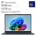Lenovo IdeaPad Slim 5i 16" Touchscreen Laptop - Intel Core Ultra 7 355 - WUXGA 1920 x 1200 - 16GB RAM - 1TB SSD - Windows 11 Home – image 1