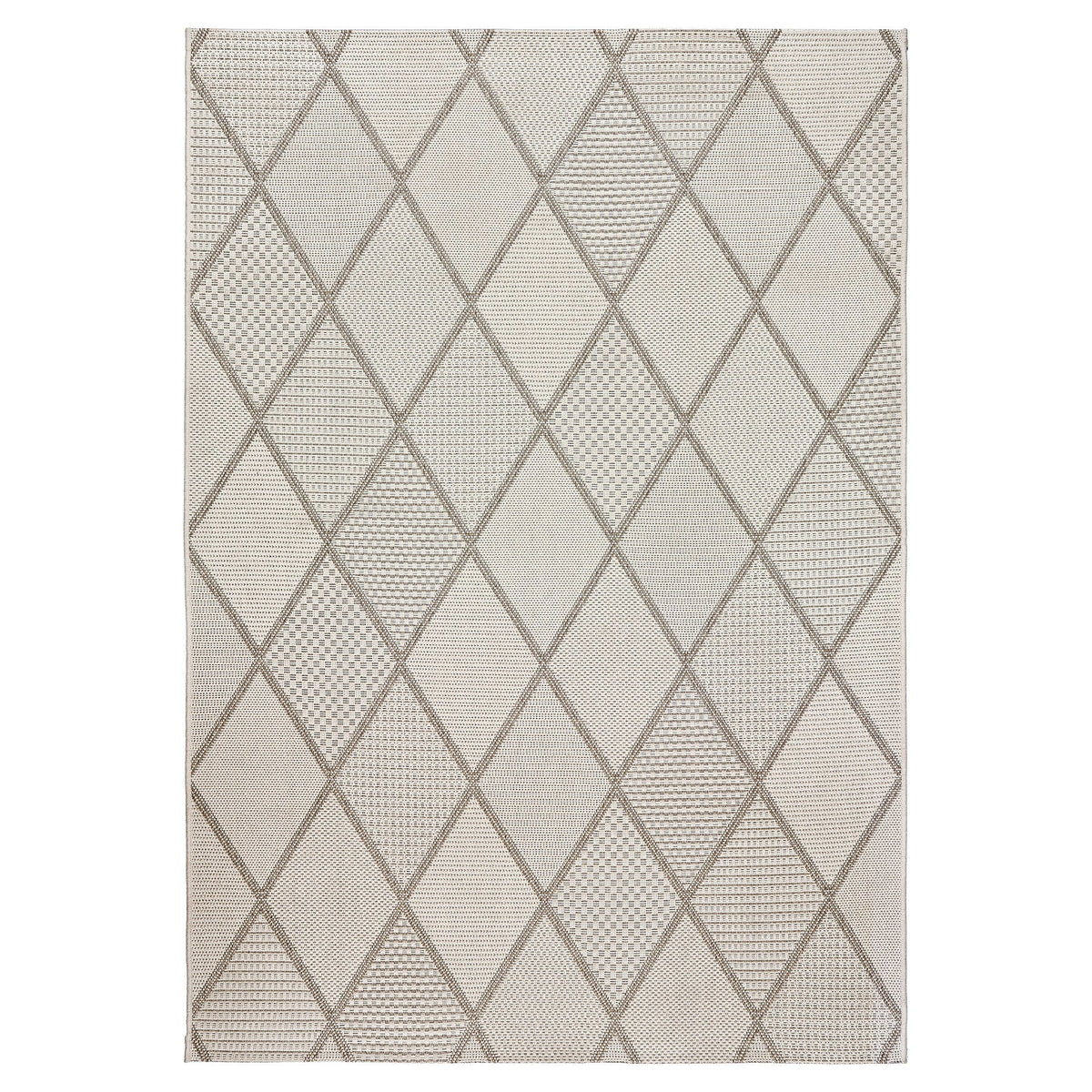 Laguna Indoor/Outdoor Area Rug, Morris Angora Rope, 5'3" x 7'