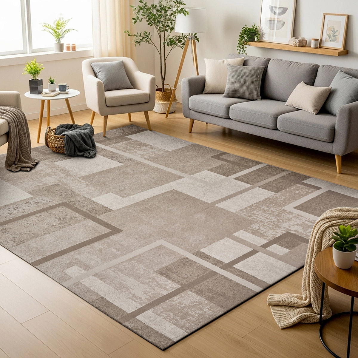 Eden Area Rug, Abstract Geo, 7'10" x 10'