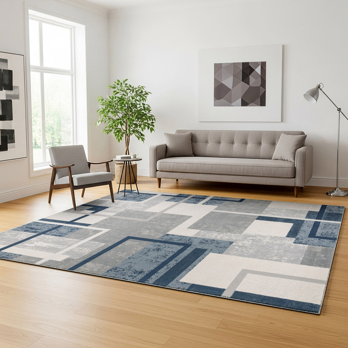 Eden Area Rug, Abstract Geo, 7'10" x 10'
