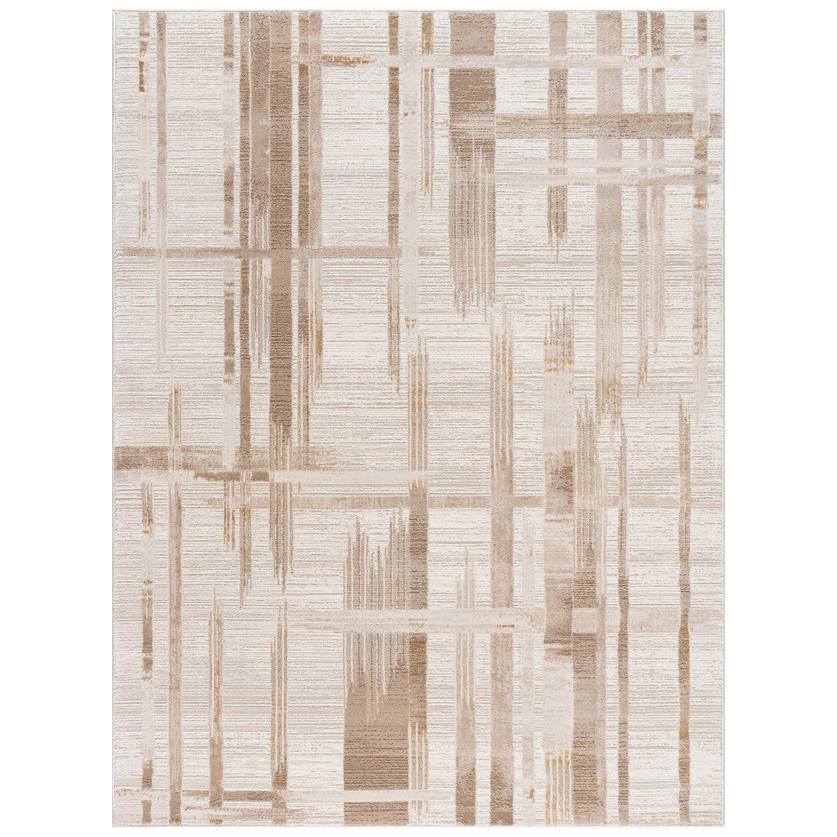 Eden Area Rug, Clea Beige, 5'3” x 7'
