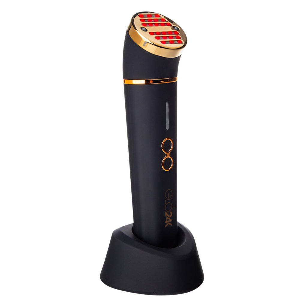 GLO24K Red Light LED Rejuvenation Device with Heat / Vibration + Hydra Gel - product image