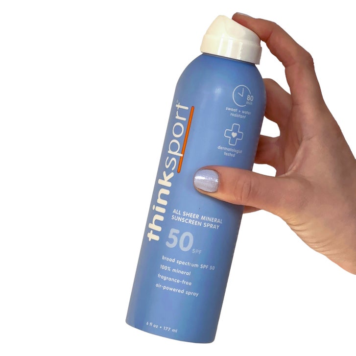 Thinksport All Sheer Mineral Sunscreen Spray SPF 50+, 6 oz, 2-pack - image 2