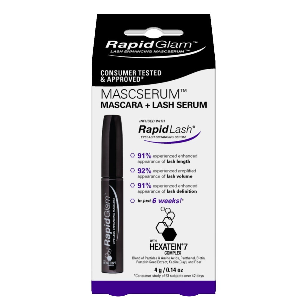 RapidGlam Lash Enhancing Mascara, 0.14 fl oz, 2-pack - product image