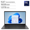 Dell 15.6" Touchscreen Laptop - Intel Core Ultra 7 255U - FHD (1920x1080) - 16GB RAM - 1TB SSD - Carbon Black - Windows 11 Home – image 1