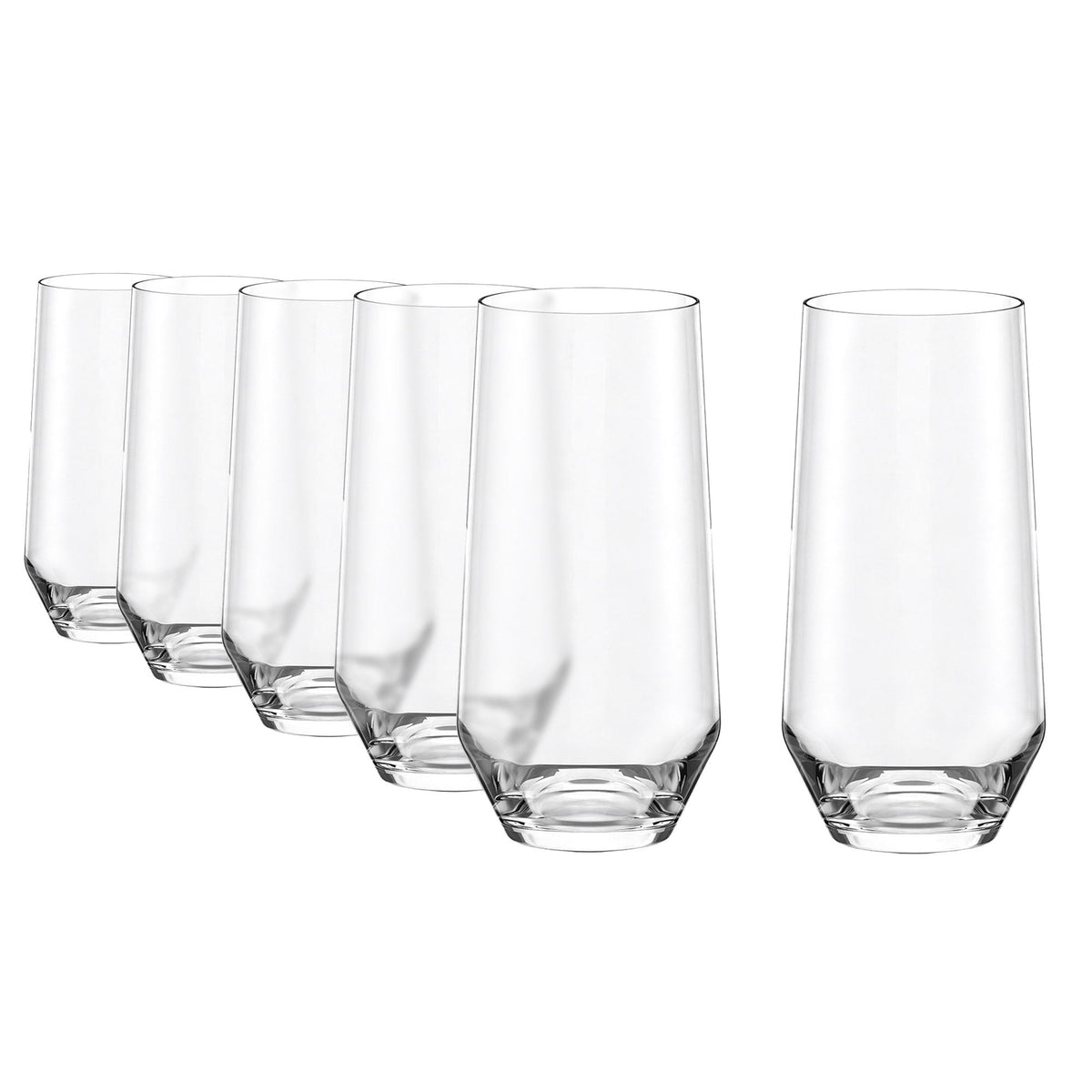 Stölzle Lausitz Revolution Long Drink Crystal Glass, Set of 6