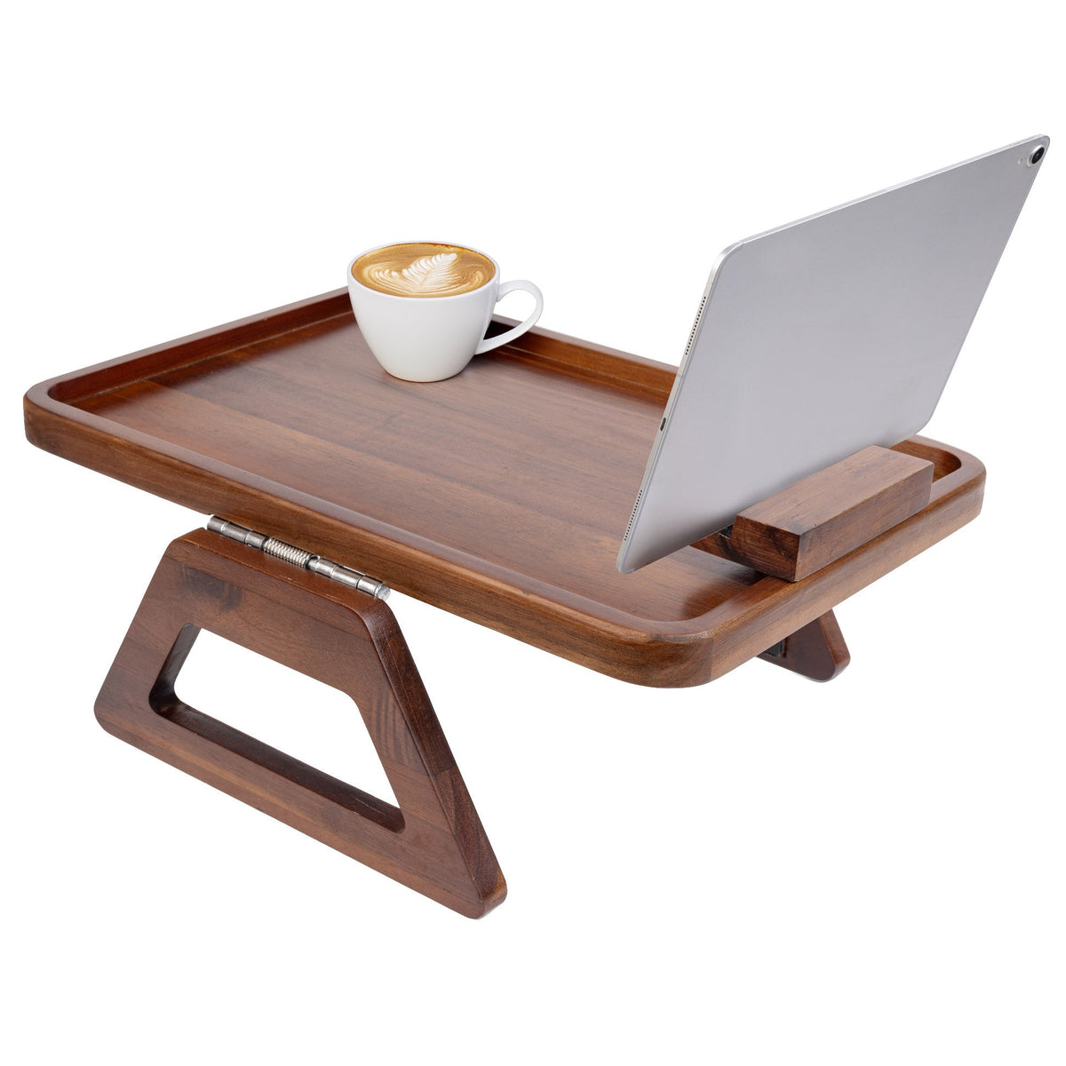 Smart Design Acacia Armrest Tray