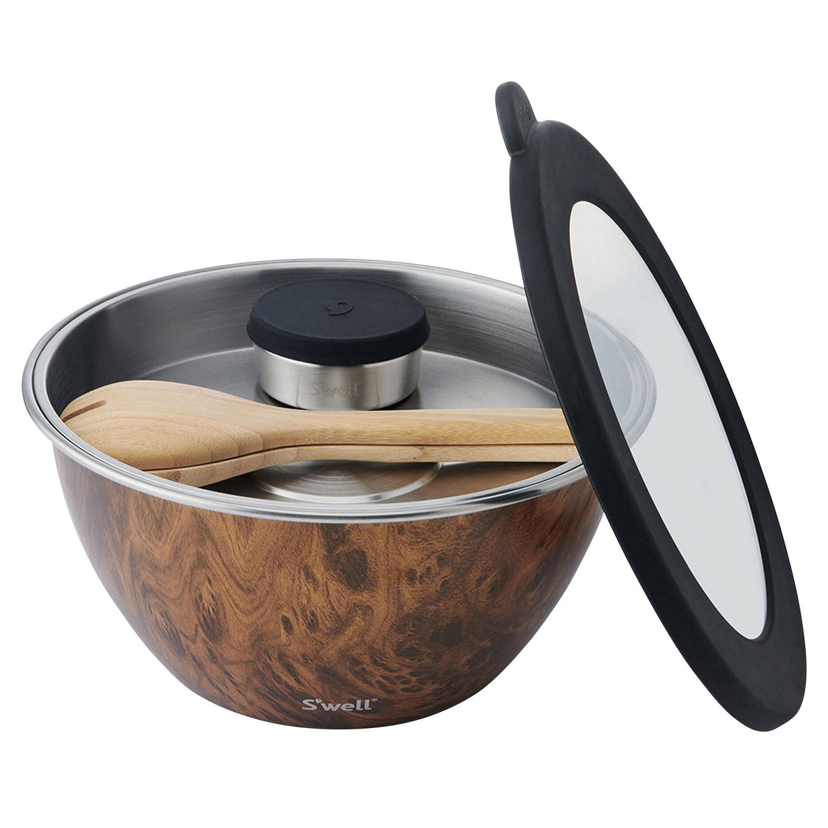 S’well XL Salad Bowl Kit with Bamboo Utensils