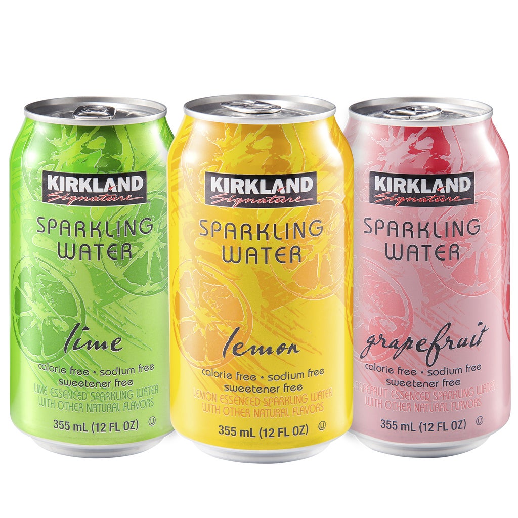 Kirkland Signature Sparkling Water, Variety Pack, 12 fl oz, 35 ct