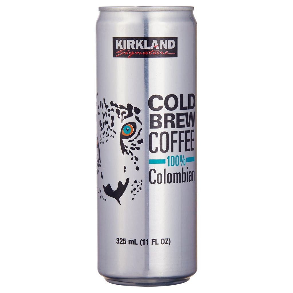 Kirkland Signature Cold Brew Coffee, Colombian, 11 fl oz, 12 ct