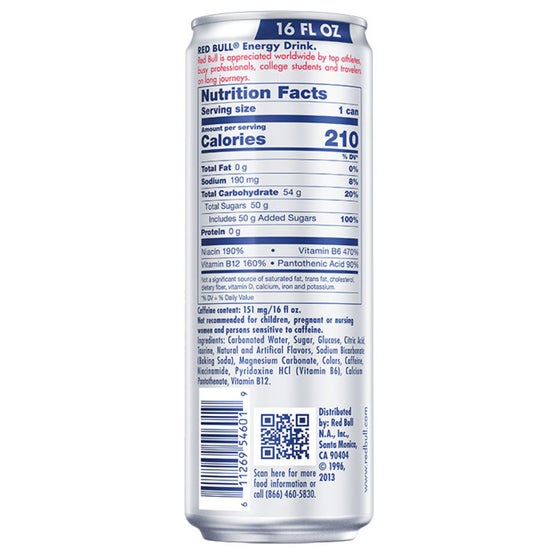 Red Bull Energy Drink, 16 fl oz, 12 ct