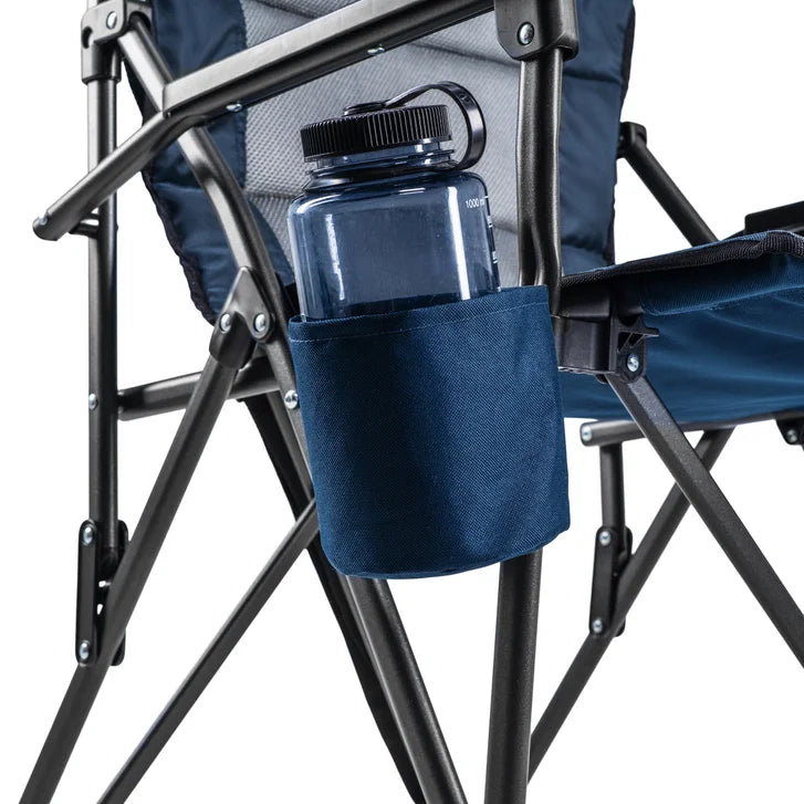 Timber Ridge Padded Folding Quad Chair with Side Organizer - image 5