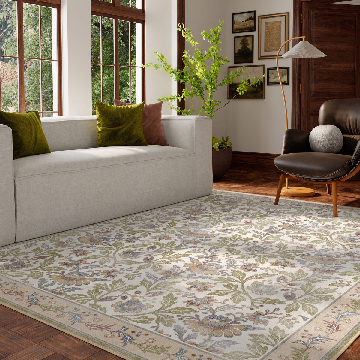 Ruggable Flatwoven Washable Maribel Rug, 8' x 10'