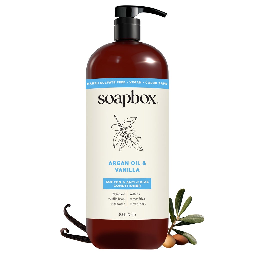 Soapbox Argan Oil & Vanilla Hair Care Bundle - product image
