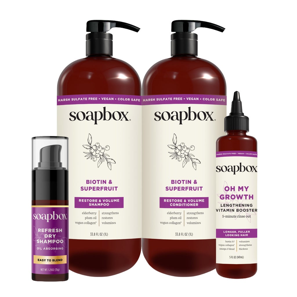 Soapbox Biotin & Superfruit Hair Care Bundle - product image