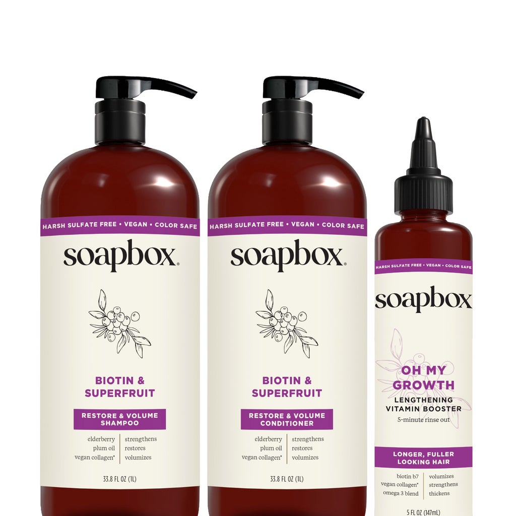 Soapbox Biotin & Superfruit Hair Care Bundle - product image