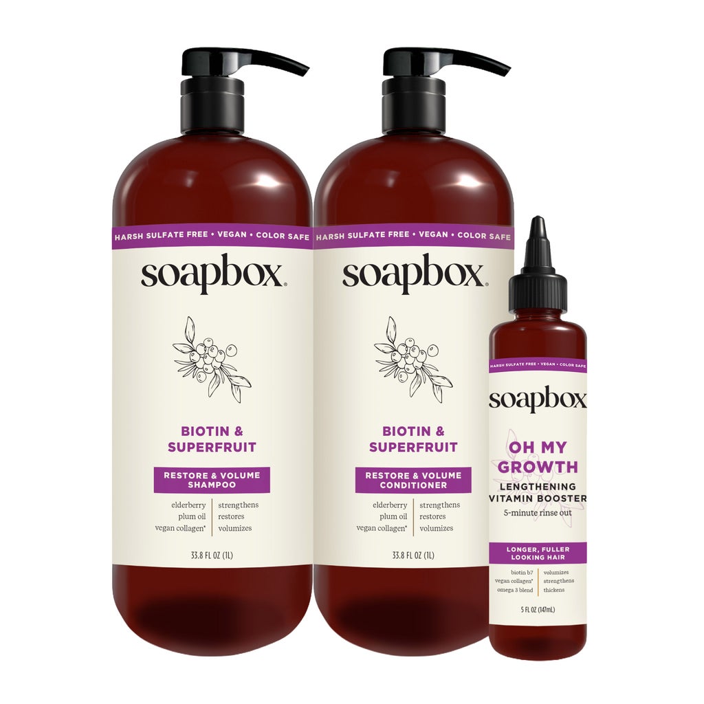 Soapbox Biotin & Superfruit Hair Care Bundle - product image