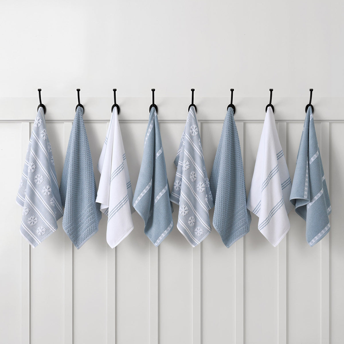 Holiday Kitchen Towels, 8-pack