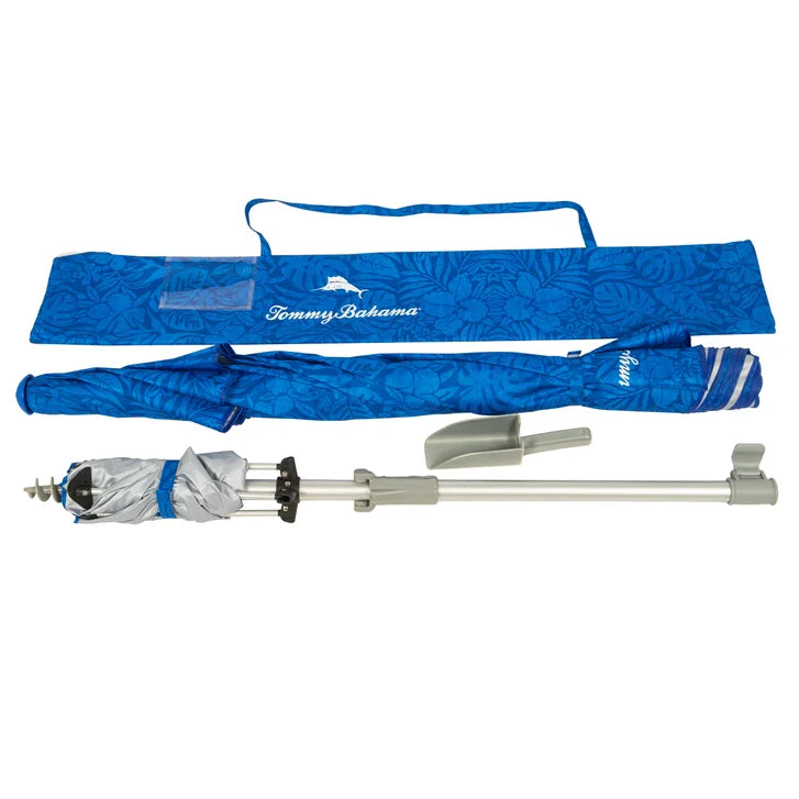Tommy Bahama 7.5ft Beach Umbrella With Anchorx+ - image 7