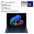 HP OmniBook X 14" Touchscreen Laptop - Intel Core Ultra 7 355 - Copilot+ PC - 3K (2880 x 1800) OLED - 16GB RAM - 1TB SSD - Windows 11 Home – image 1