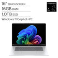 HP OmniBook 5 16" Touchscreen Laptop - Qualcomm Snapdragon X Plus (8 core) - Copilot+ PC - 2K OLED (1920 x 1200) - 16GB RAM - 1TB SSD - Windows 11 Home – image 1