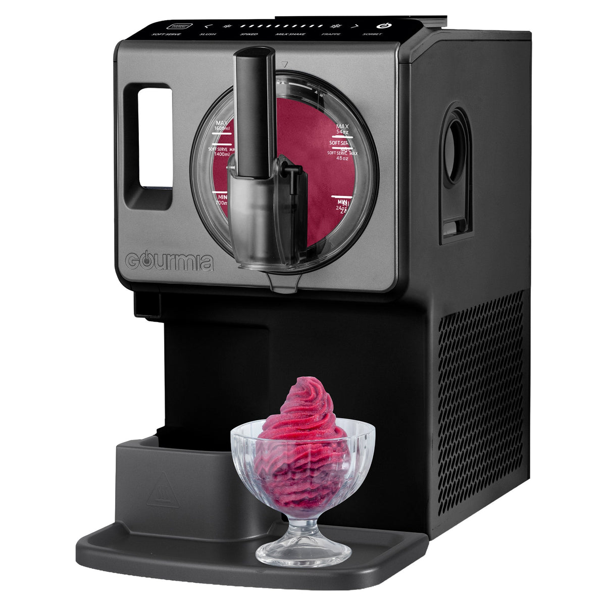 Gourmia 2 Quart Automatic Soft Serve Ice Cream and Frozen Drink Maker