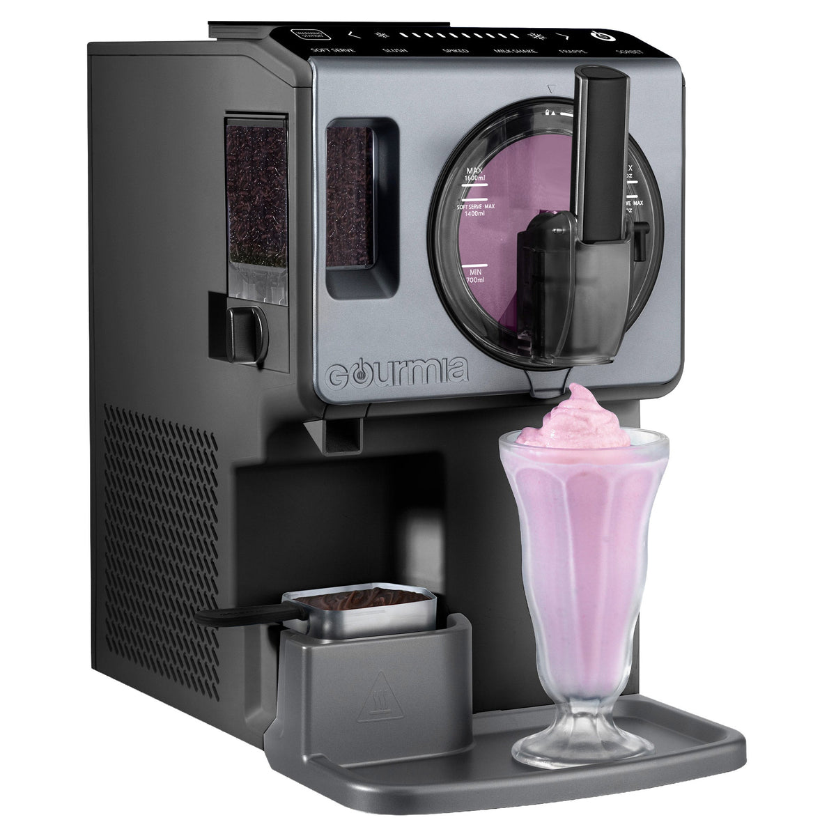 Gourmia 2 Quart Automatic Soft Serve Ice Cream and Frozen Drink Maker