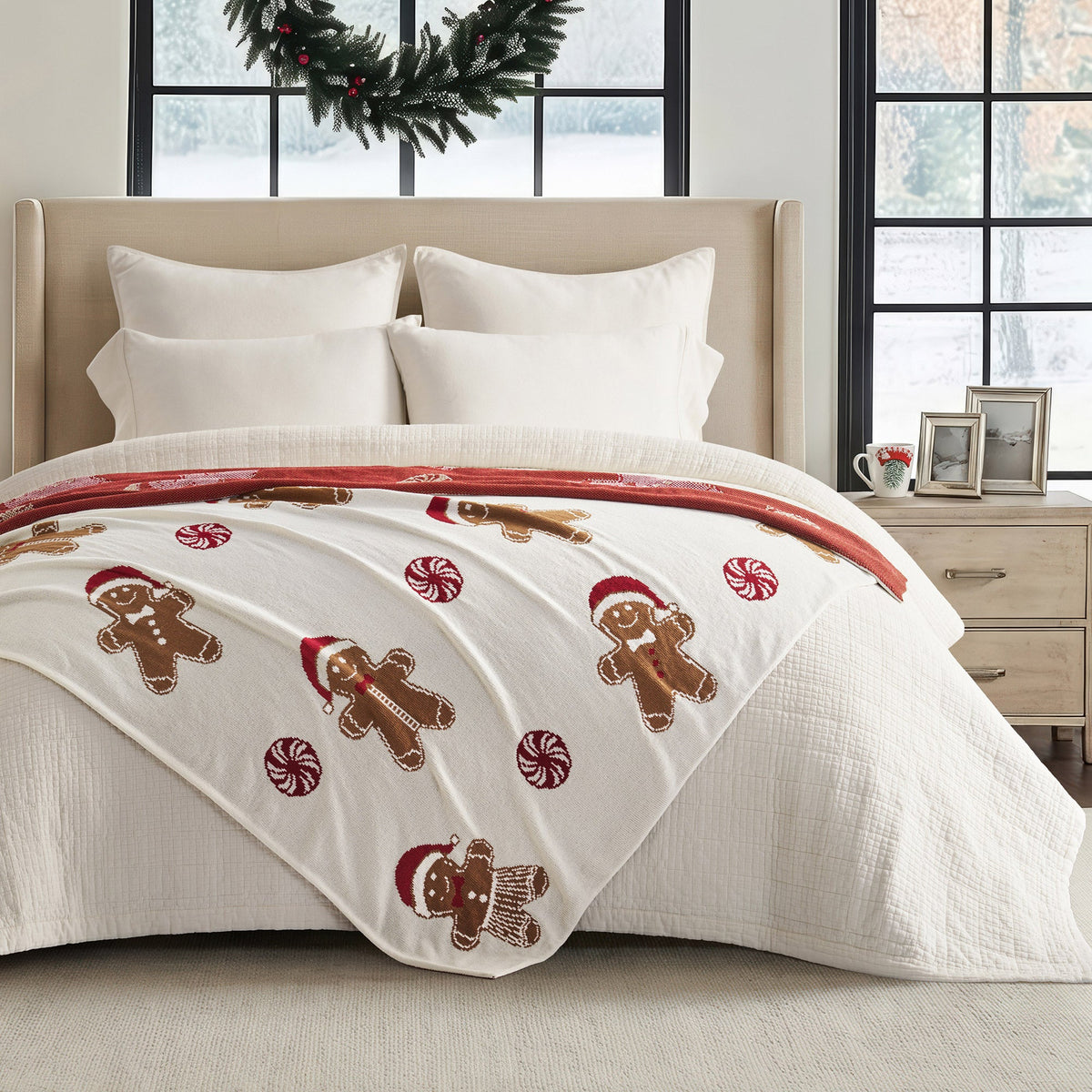 Holiday Knit Throw