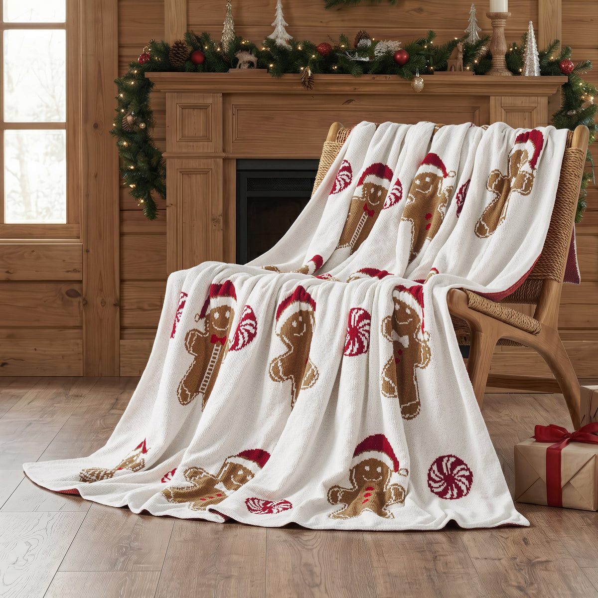Holiday Knit Throw