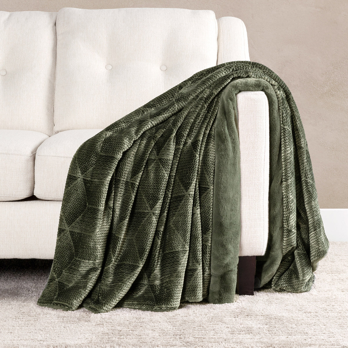 Life Comfort Ultimate Textured Throw