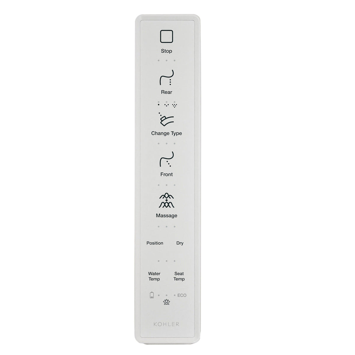 Kohler PureWash E825 Bidet Toilet Seat with Remote Control