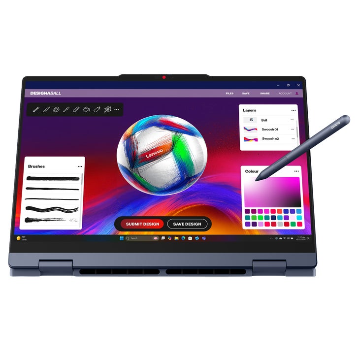 Lenovo IdeaPad 5 2-in-1 14" Touchscreen Laptop - Ryzen AI 7 445 Processor - WUXGA (1920 x 1200) - 16GB RAM - 1TB SSD - Windows 11 Home - Digital Pen Included – image 7