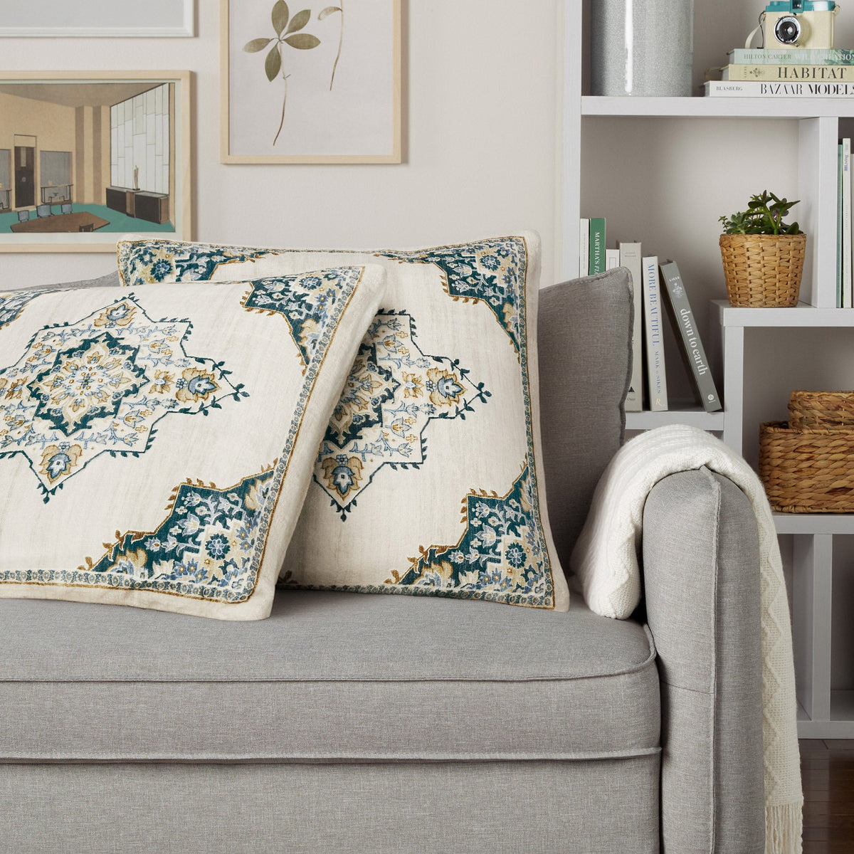 Washluxe Decorative Pillow, 2-pack