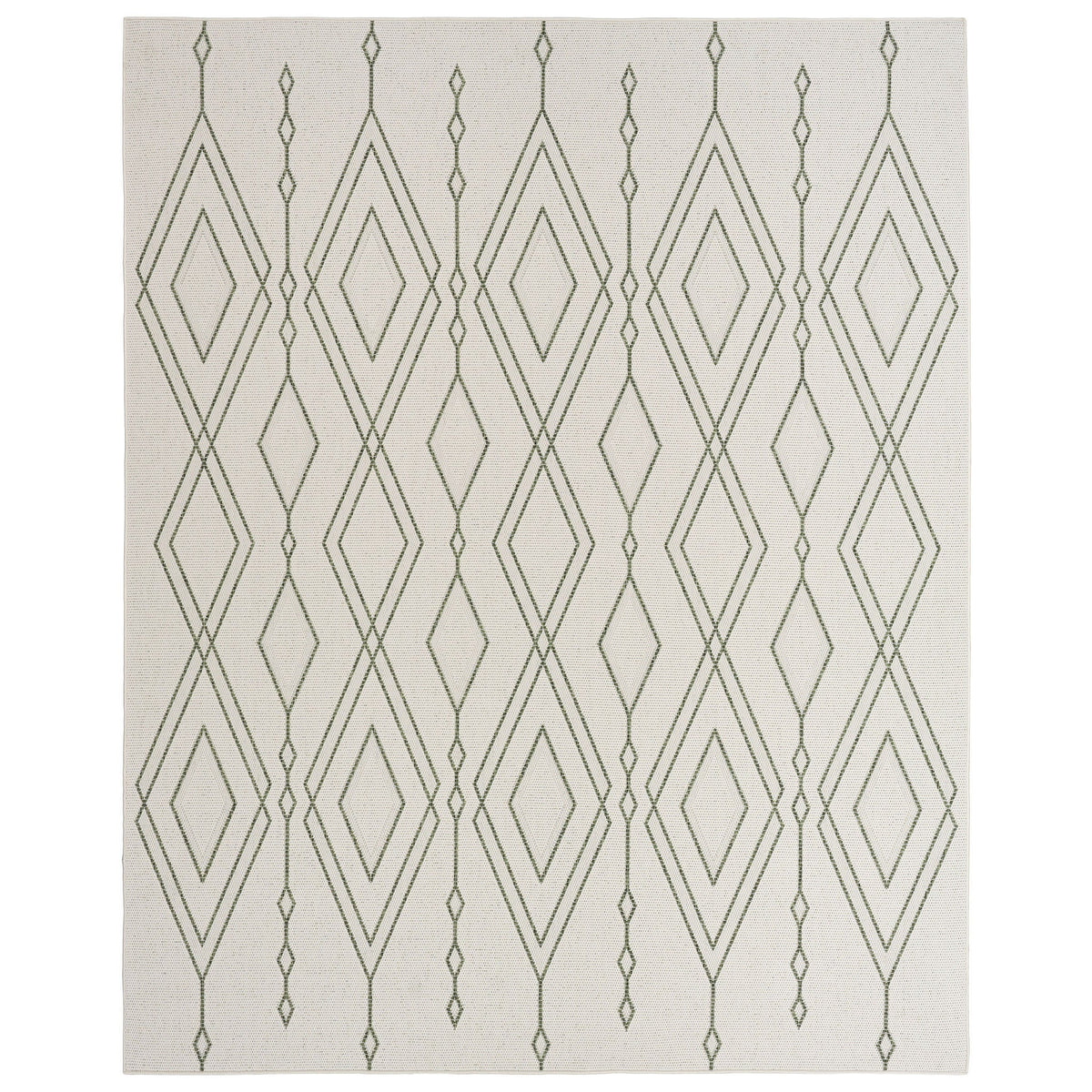 Nourison Garden Spring Indoor/Outdoor Rug, Frostline, 7'10” x 9'10”