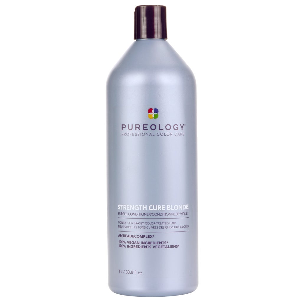 Pureology Strength Cure Blonde Purple Conditioner, 33.8 fl oz - product image