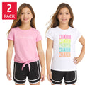 [color:pink] Champion Youth 2-pack Tee - Pink - image 1