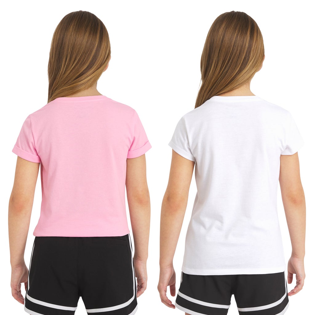 [color:pink] Champion Youth 2-pack Tee - Pink - image 2