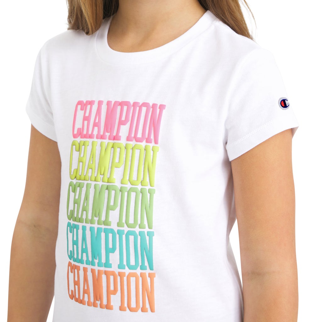 [color:pink] Champion Youth 2-pack Tee - Pink - image 4
