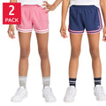 [color:pink] Champion Youth 2-pack Stripe Short - Pink - image 1